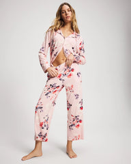 Soma / Ankle Pajama Pants FLORAL DREAMS PINK BLUSH