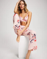 Soma / Ankle Pajama Pants FLORAL DREAMS PINK BLUSH