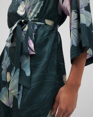 Soma / Short Robe HAVEN BOTANICAL P DRK SEA