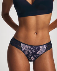 Soma / Edge Bikini Panty with Lace PAISLEY SPLENDOR MINI NA
