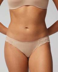 Soma / Bikini Panty with Lace WARM AMBER