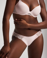 Soma / Bikini Panty with Lace PRETTY PINK