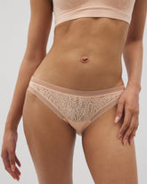 Soma / Soma Bikini Panty with Stretch Lace PEACH PARFAIT