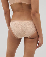Soma / Soma Bikini Panty with Stretch Lace PEACH PARFAIT