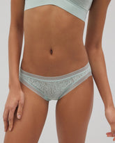 Soma / Soma Bikini Panty with Stretch Lace HARBOR GREEN