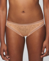 Soma / Soma Bikini Panty with Stretch Lace CREME BRULEE