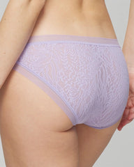 Soma / Soma Bikini Panty with Stretch Lace WILD LAVENDER