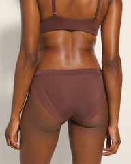 Soma / Mesh Bikini Panty MOCHA
