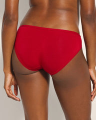Soma / Bikini Panty with Enchanting Lace PAINT THE TOWN RED