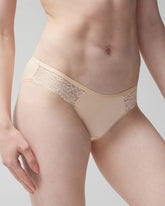Soma / Bikini Panty with Enchanting Lace PALE SAND