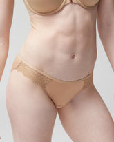 Soma / Bikini Panty with Enchanting Lace WARM AMBER