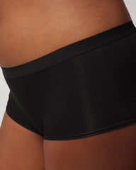 Soma / Cotton Boyshort Panty BLACK