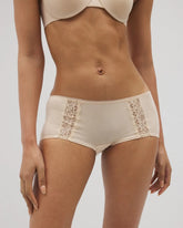 Soma / Lace Boyshort Panty PALE SAND