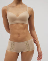 Soma / Lace Boyshort Panty WARM AMBER