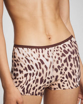 Soma / Edge Boyshort Panty ANIMAL AURA M WHITE SMOKE