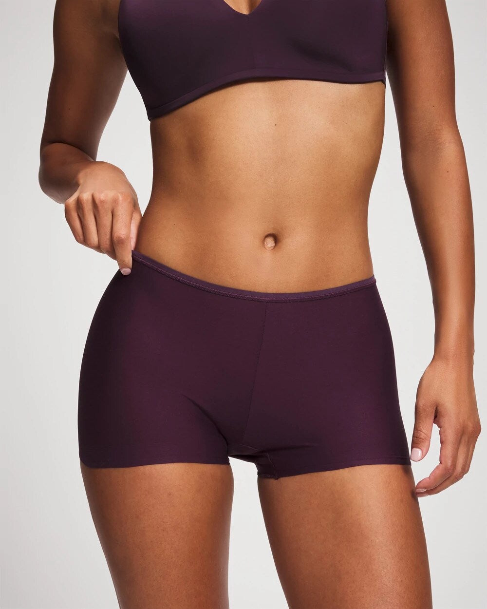 Soma / Edge Boyshort Panty PLUM PERFECT