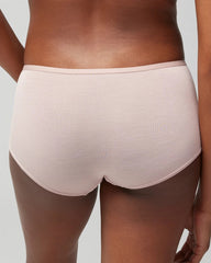 Soma / Boyshort Panty with Enchanting Lace ADOBE ROSE