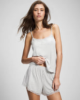 Soma / Pointelle Pajama Short HEATHER FROST