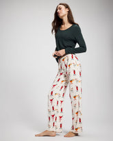 Soma / Packaged Long-Sleeve Pant Pajama Set MERRY MIXES CHAMP