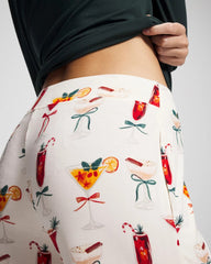 Soma / Packaged Long-Sleeve Pant Pajama Set MERRY MIXES CHAMP