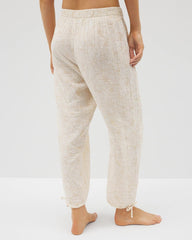 Soma / Tie Bottom Pajama Pant PALMTASTIC GRAND CHAMP