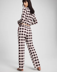 Soma / Ankle Pajama Pant DREAMSCAPE PLAID BLACK