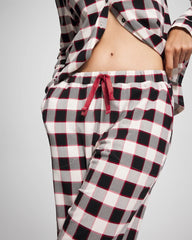 Soma / Ankle Pajama Pant DREAMSCAPE PLAID BLACK