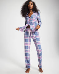 Soma / Ankle Pajama Pant PRETTY PLAID SUNDOWN