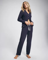 Soma / Ankle Pajama Pant METRO DOT NAVY