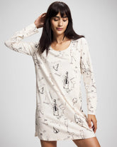 Soma / Long-Sleeve Sleepshirt FIZZ THE SEASON FOIL
