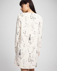 Soma / Long-Sleeve Sleepshirt FIZZ THE SEASON FOIL