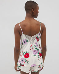 Soma / Lace Trim Pajama Cami RHAPSODY FLORAL SUGAR