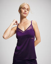 Soma / Lace Corsetry Cami MAJESTIC PURPLE