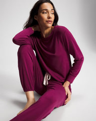 Soma / Banded Ankle Pajama Pant POMEGRANATE WINE