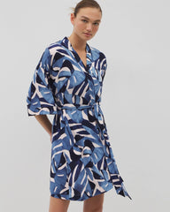 Soma / Short Robe TROPICAL BREEZE SKY