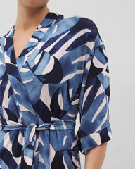 Soma / Short Robe TROPICAL BREEZE SKY