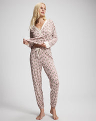 Soma / Banded Ankle Pajama Pant PATTERNED PIECES CHAMP