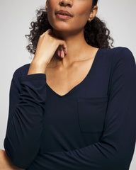 Soma / Long-Sleeve Sleepshirt NIGHTFALL NAVY