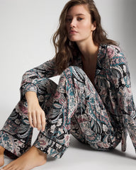 Soma / Printed Pajama Pant REGAL PAISLEY BLACK