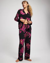 Soma / Printed Pajama Pant GILDED BLOOMS MAGENTA
