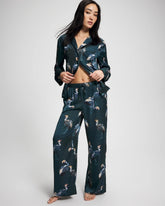 Soma / Pajama Pants MIDNIGHT CRANES BLUE