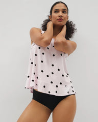 Soma / Ruffle Pajama Tank CHEERFUL DOT B SUGAR