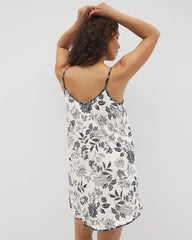 Soma / V-Neck Chemise MEANDERING GARDEN CHAMP