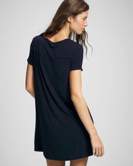 Soma / Short-Sleeve Sleepshirt NIGHTFALL NAVY