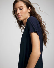 Soma / Short-Sleeve Sleepshirt NIGHTFALL NAVY