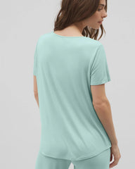 Soma / Short Sleeve Pajama Tee HARBOR GREEN