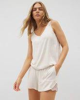 Soma / Slub Pajama Short IVORY SLUB