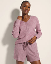 Soma / Pajama Short HEATHER PINOT