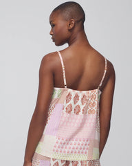 Soma / Pajama Cami PERFECT PATCHWORK WHITE S