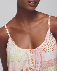 Soma / Pajama Cami PERFECT PATCHWORK WHITE S